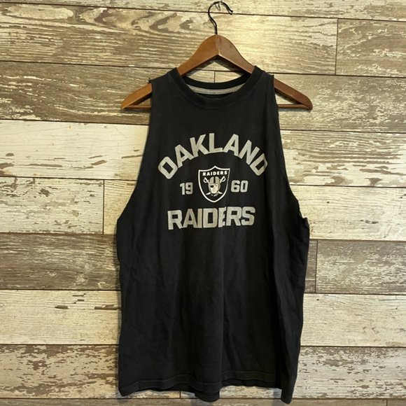 Nike Other - Nike Team Oakland Raiders Football Cut Off Muscle Tee